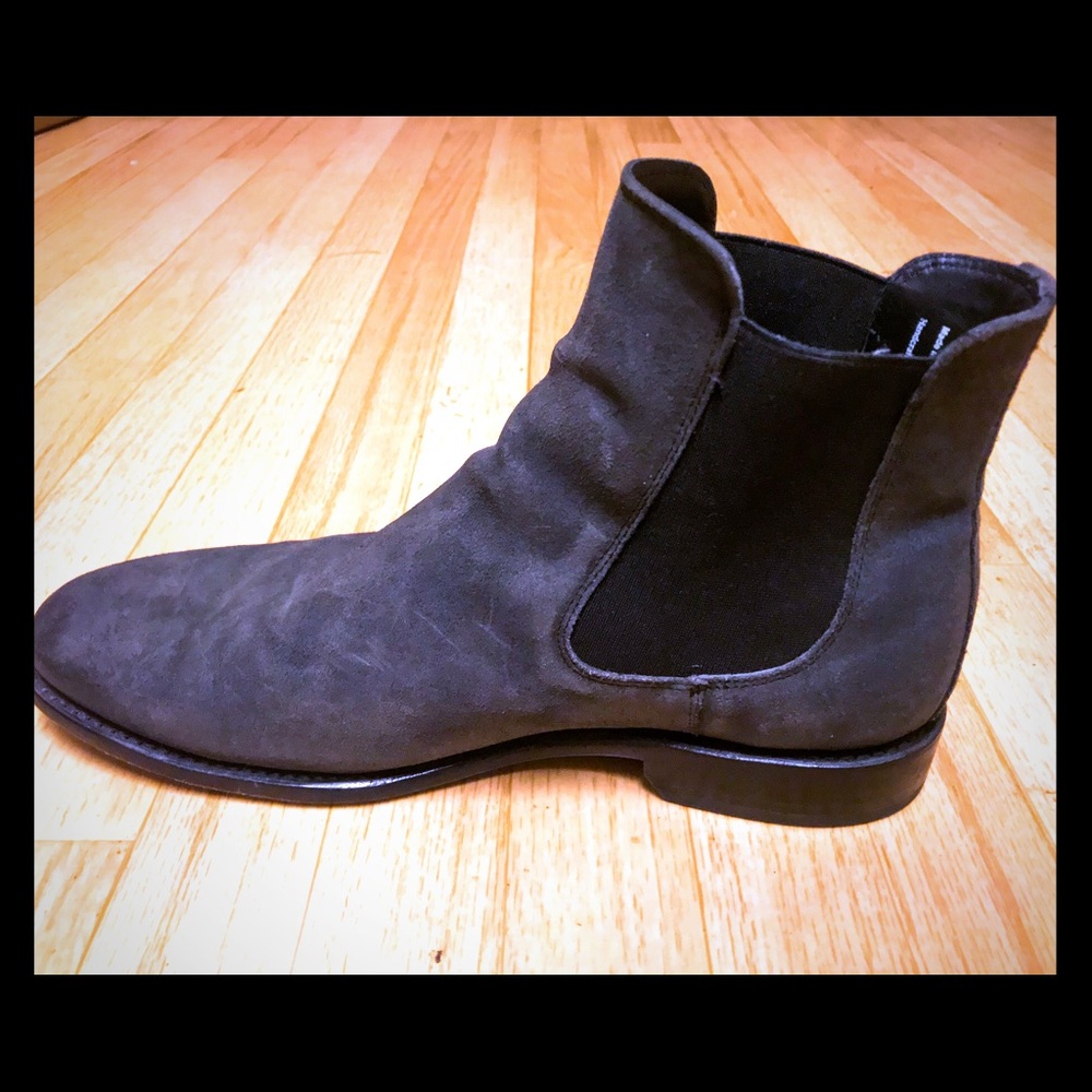 Charcoal Chelsea boot